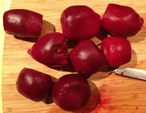 Cooking Beetroot